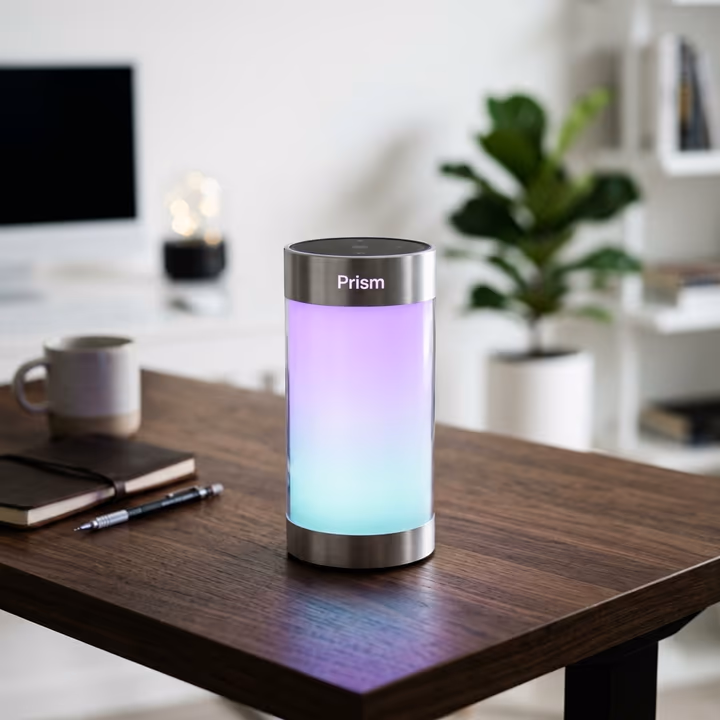 Prism ambient light product film still